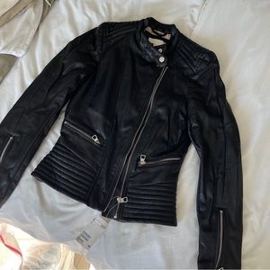 H&M Leather Moto Jacket
